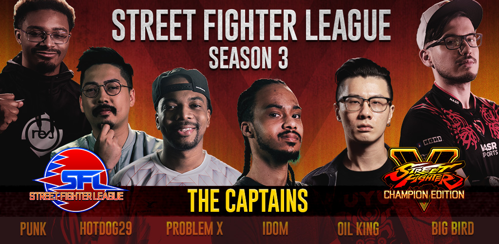 2020 Street Fighter League Captains Announcement