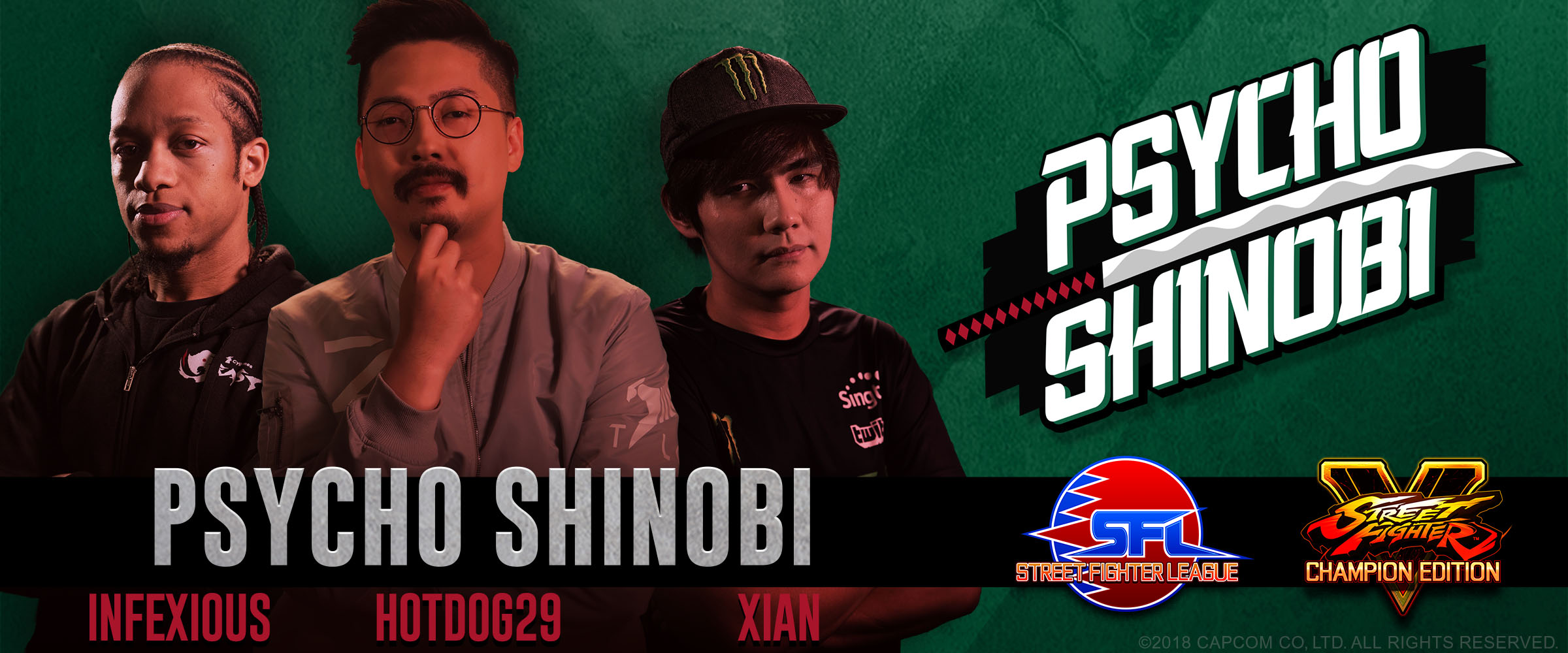 Introducing Team Psycho Shinobi