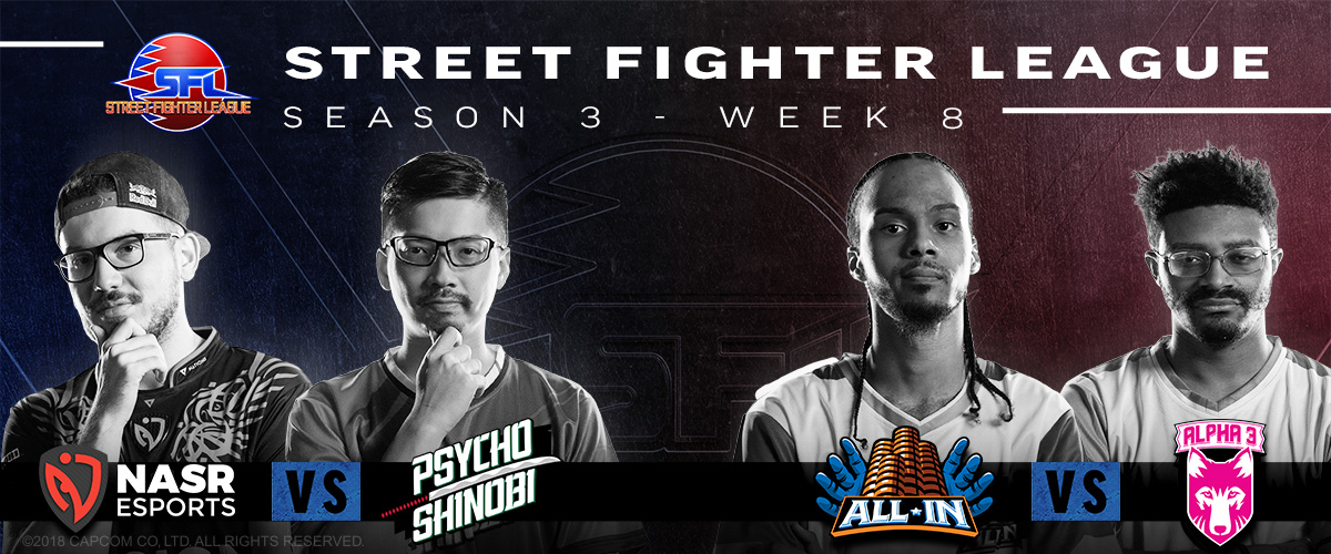 STREET FIGHTER LEAGUE: PRO-US 2020 SEASON 3 WEEK EIGHT RECAP