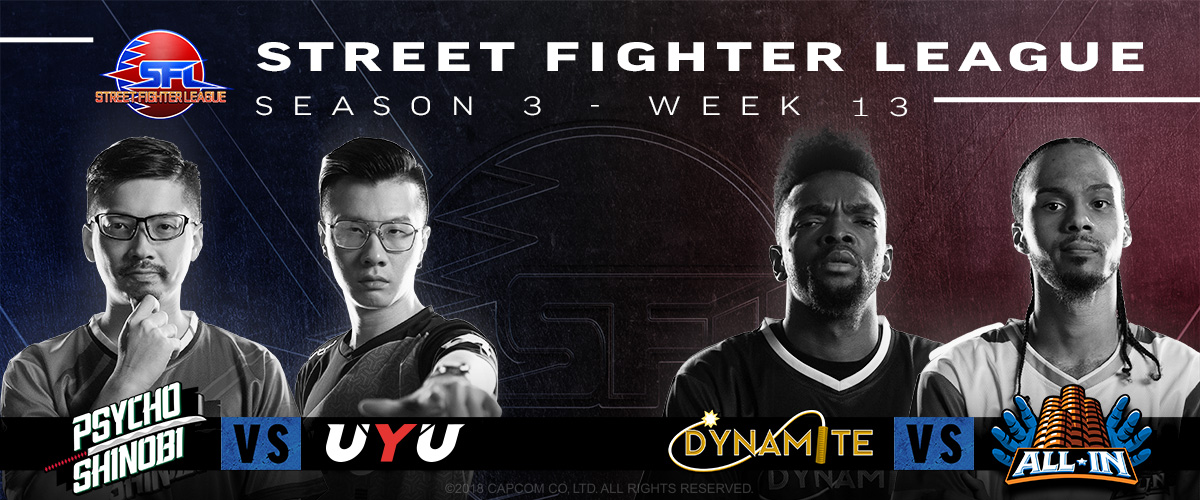 STREET FIGHTER LEAGUE: PRO-US 2020 SEASON 3 WEEK THIRTEEN RECAP